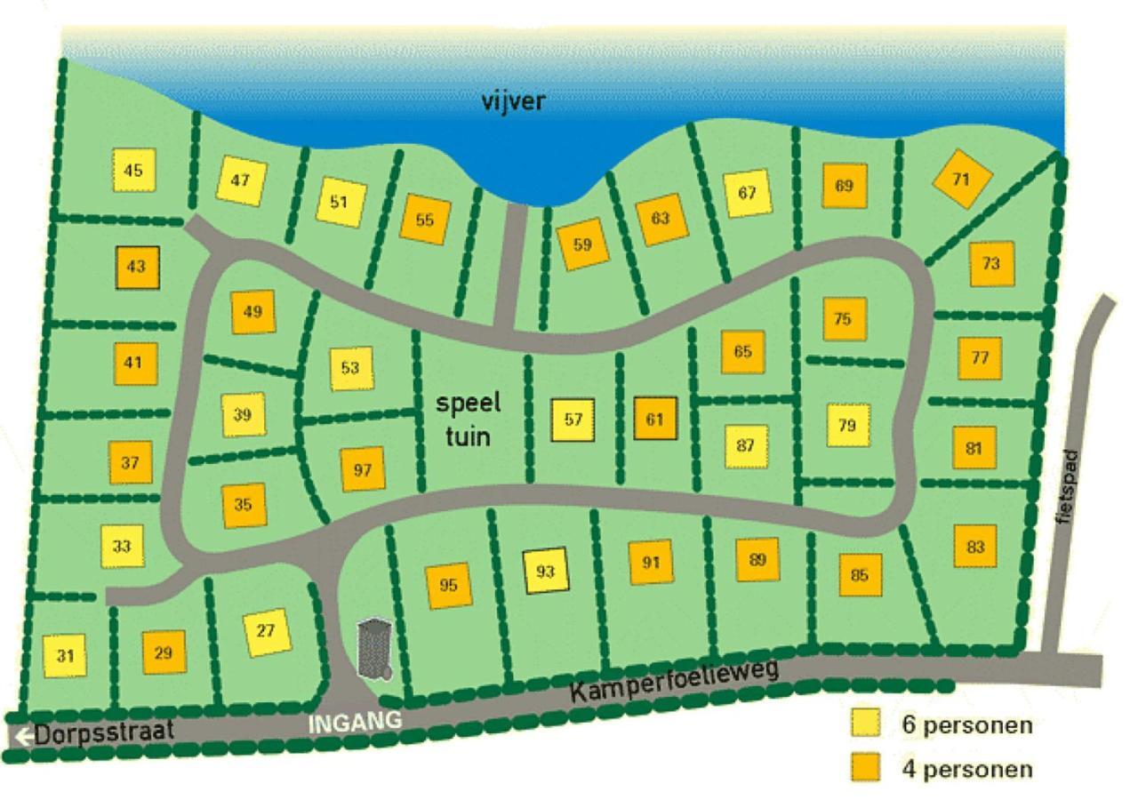 Villapark Kamperfoelie 63 De Koog (Texel) Exterior foto